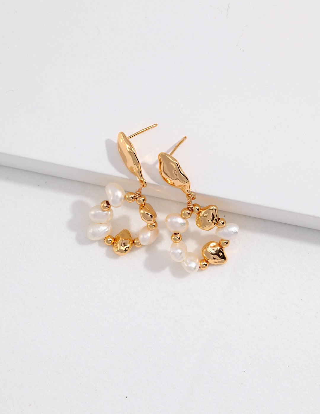 Sterling Silver Pearl Earrings