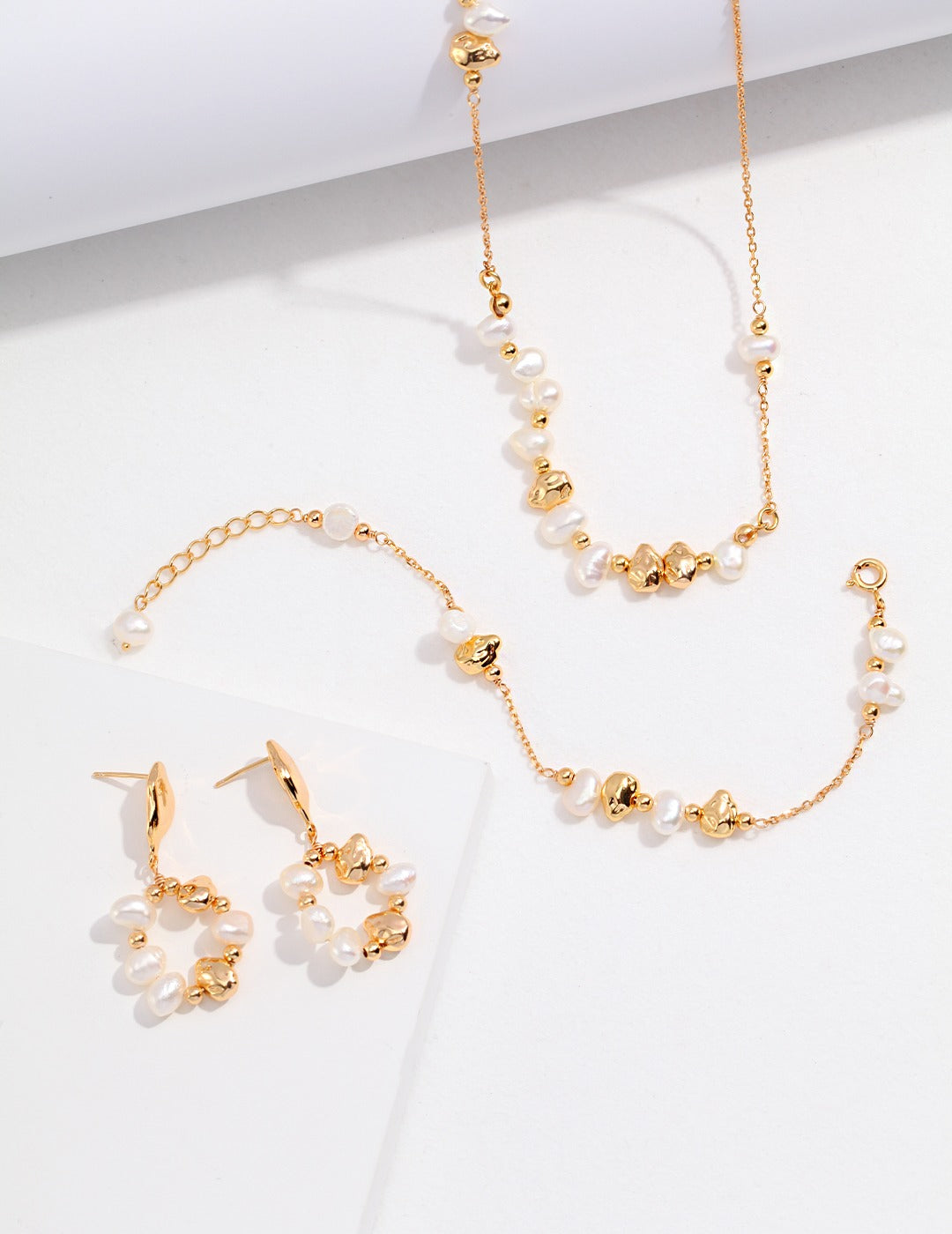 Sterling Silver Pearl Earrings