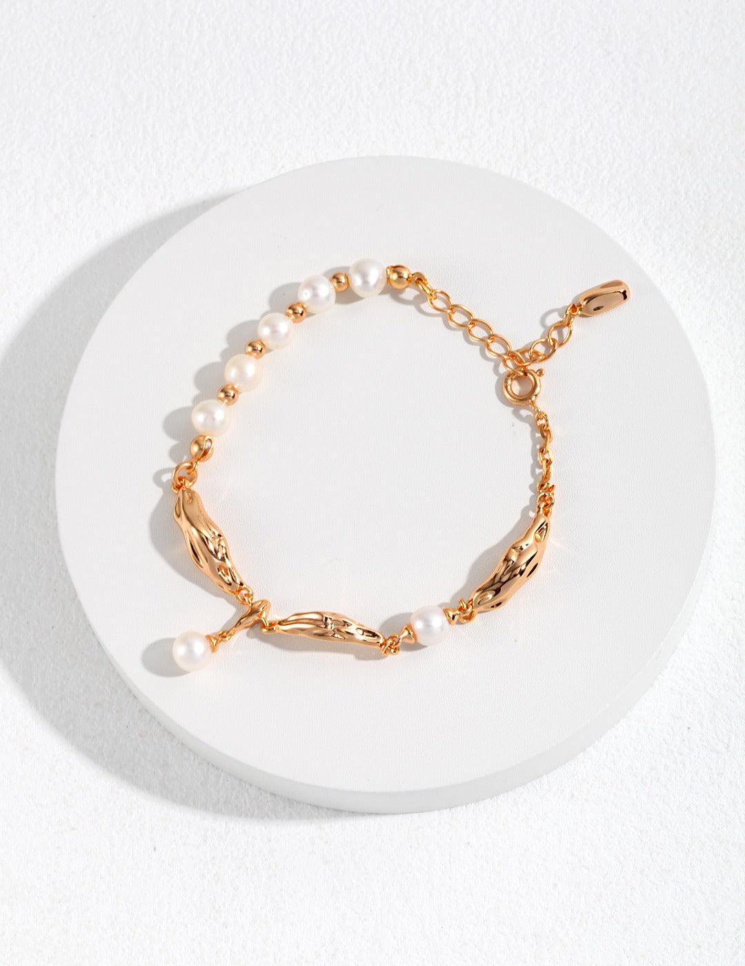 Sterling Silver Pearl Bracelet