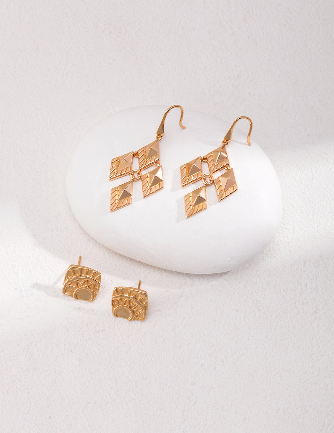 Sterling Silver Elegant Drop Earring