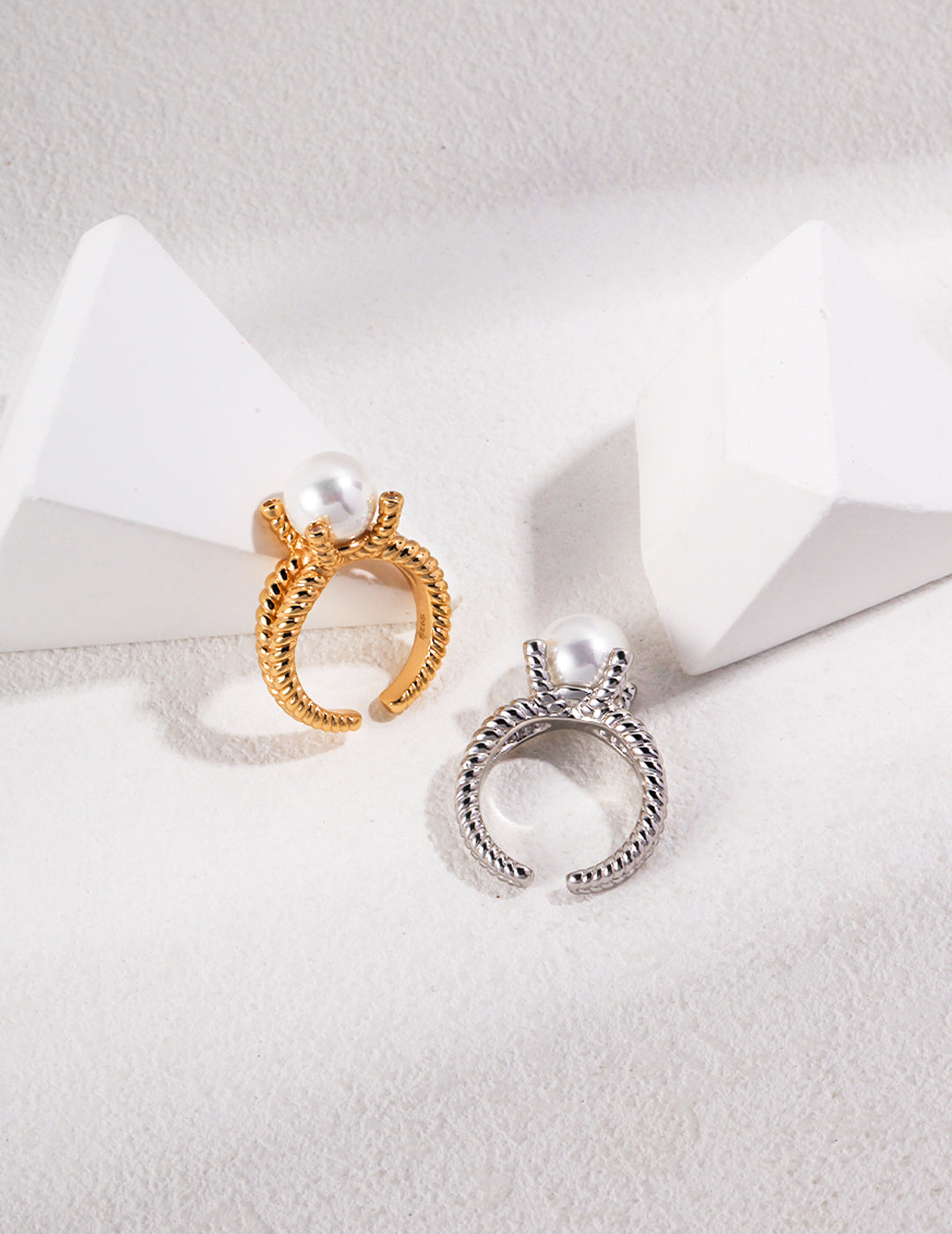 Autumn/Winter Fashion Shell Bead Ring