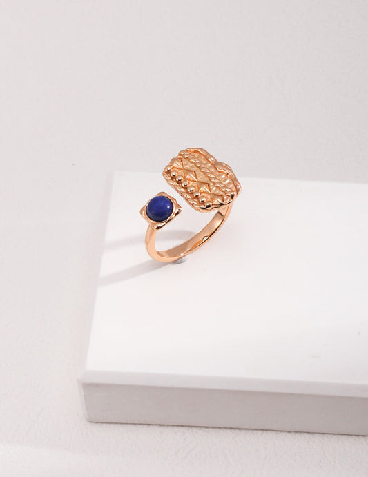 Sterling Silver Lapis Lazuli Ring