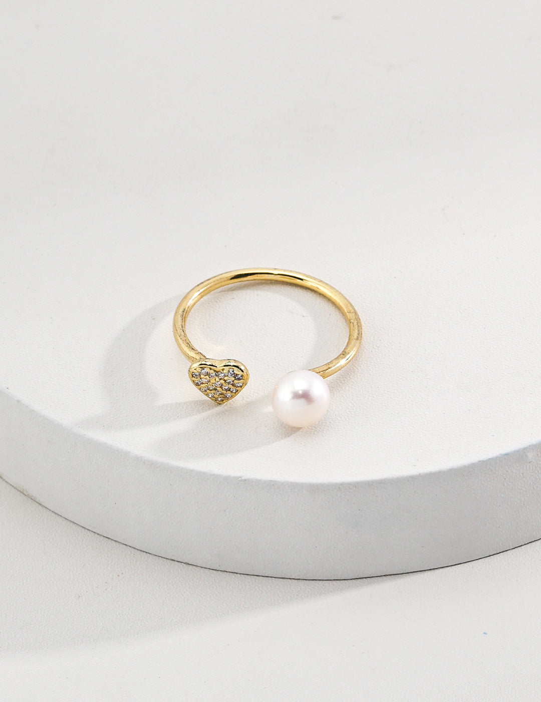 Sterling Silver Pearl Ring