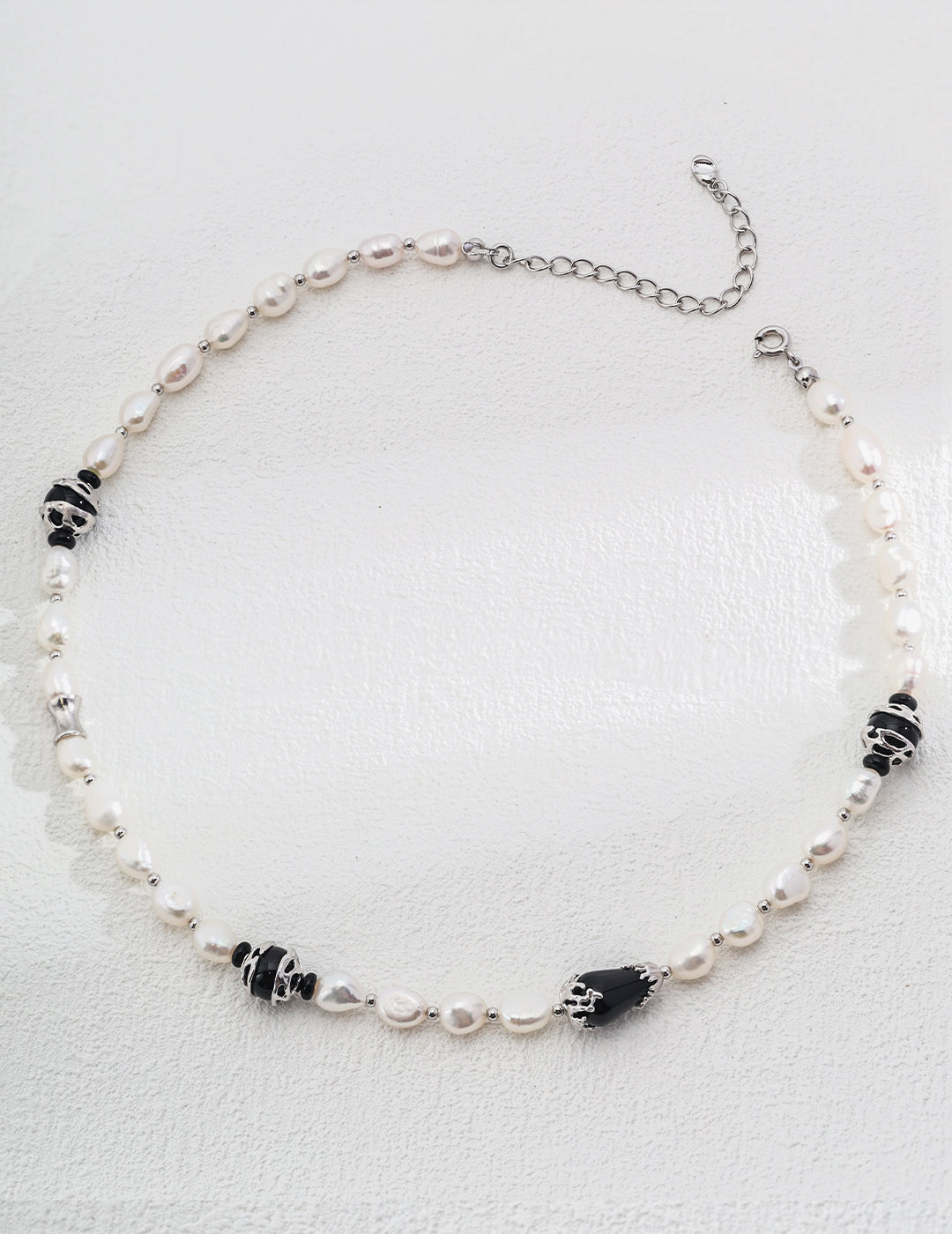 Sterling Silver Pearl Necklace