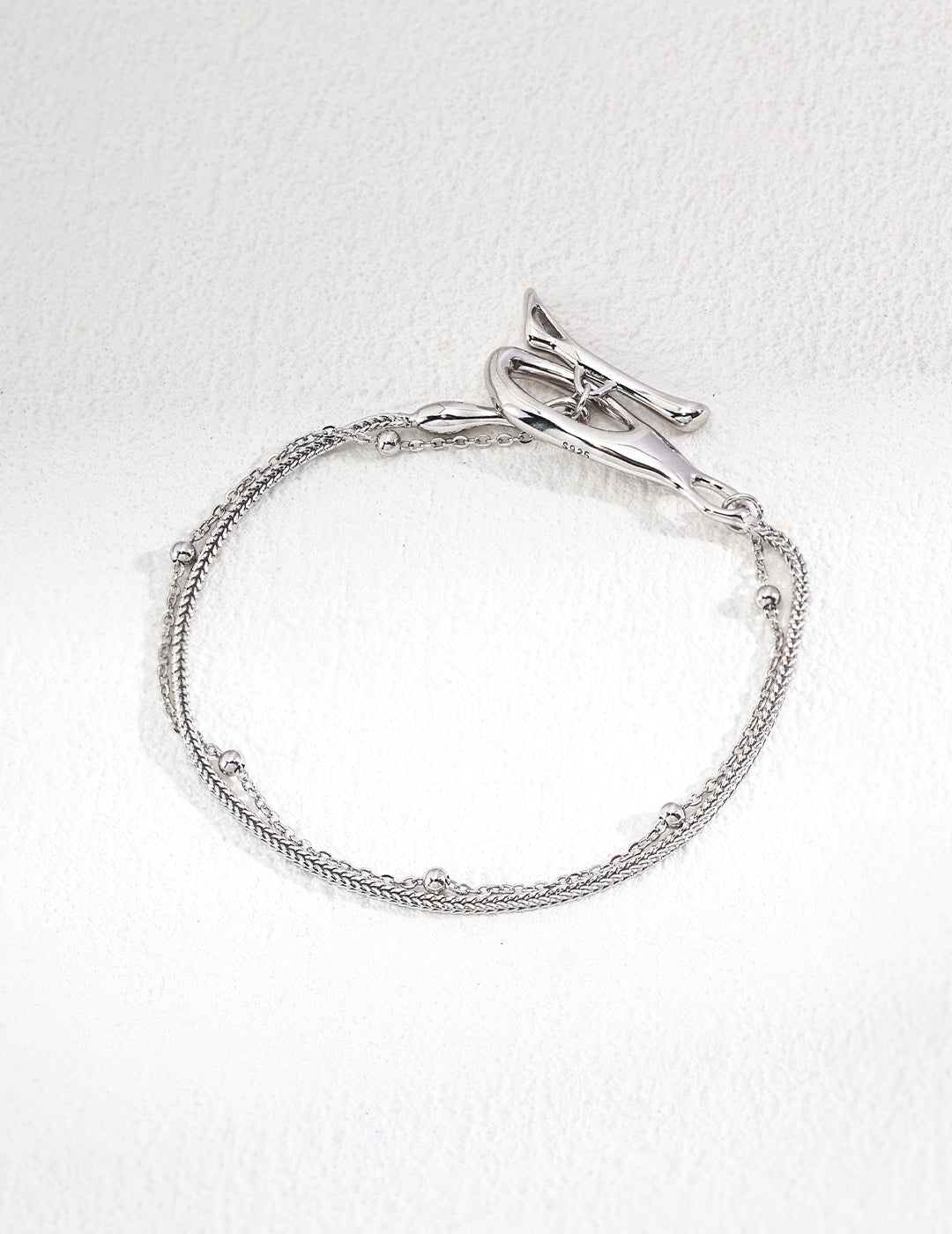 S925 Silver Simple Bracelet